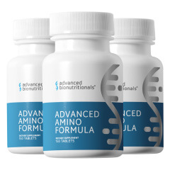Three-bottle Advanced Amino Formula bundle